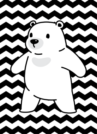 Kontrastní karty pro novorozence - digitální produkt