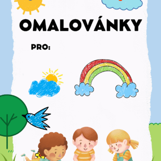 Omalovánky k pracovnímu sešitu pro děti 4-6 let