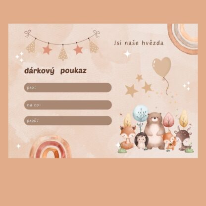 Den dětí - diplom a dárkový poukaz - Image 3