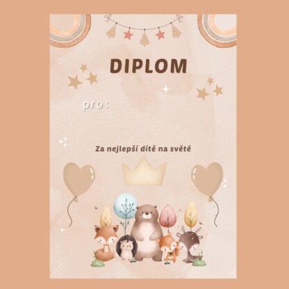 Den dětí - diplom a dárkový poukaz - Image 2